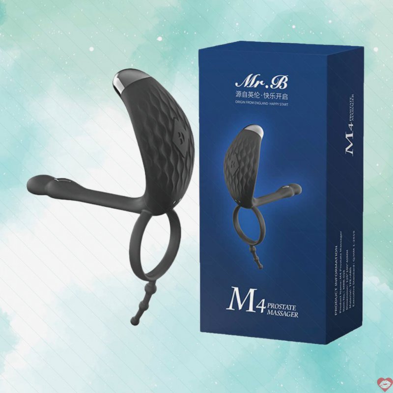 Vòng rung Mr.B M4 9 chế độ rung tăng khoái cảm nam nữ sạc pin tiện lợi 
