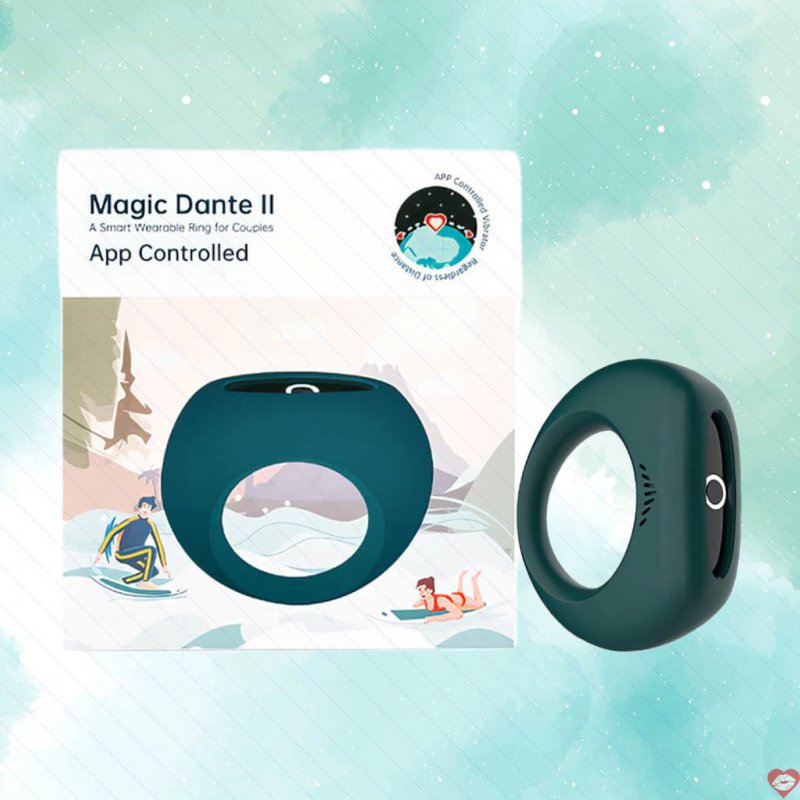 Vòng rung Magic Motion Dante II silicon bền 10 chế độ rung 