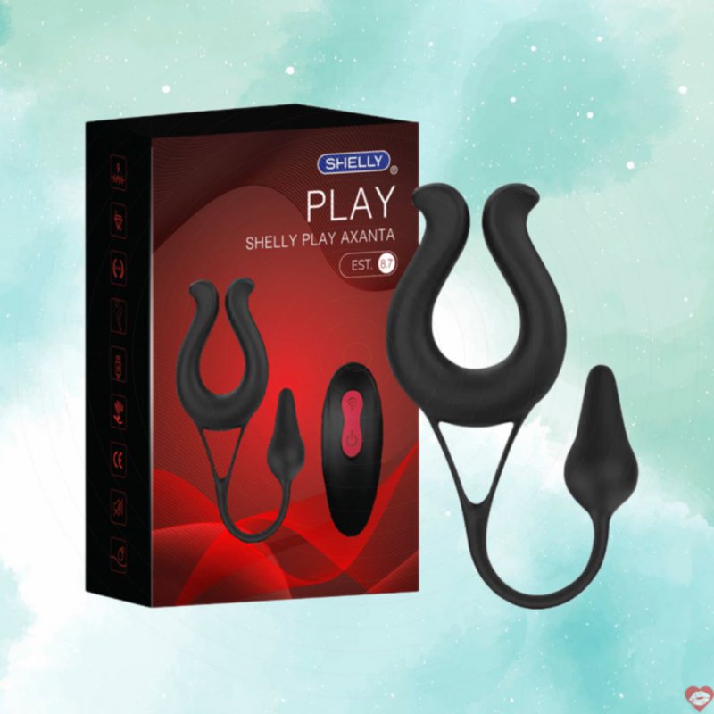 Que rung hậu môn Shelly Play Axanta silicon an toàn kích thích 