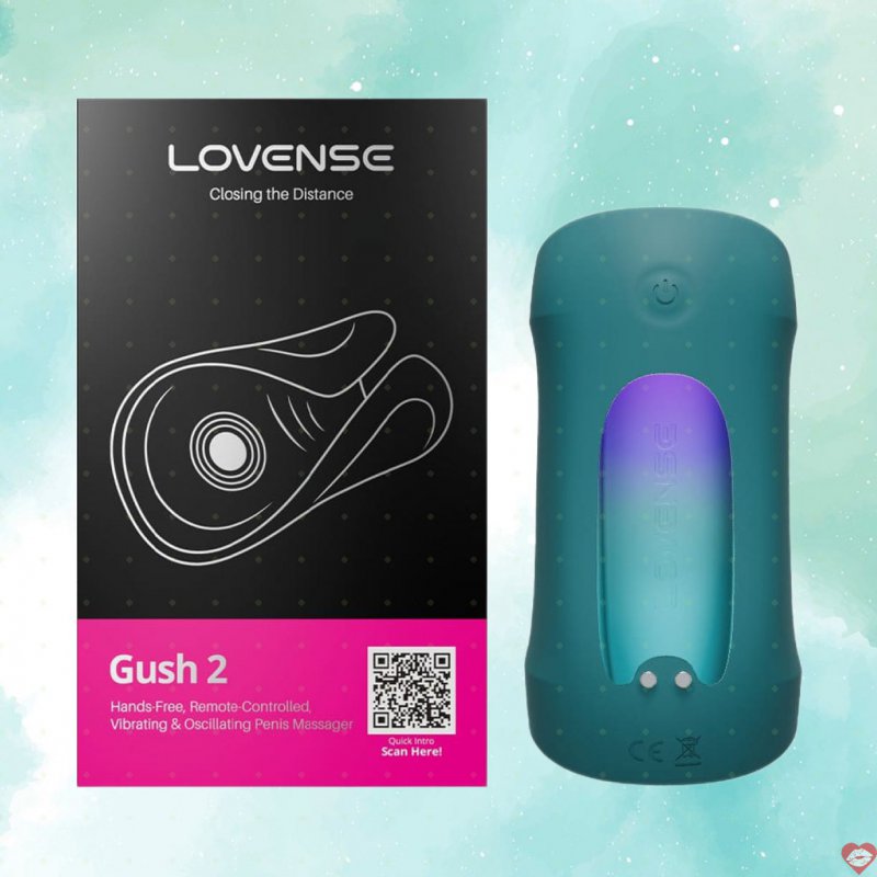 Vòng rung Lovense Gush 2 tăng khoái cảm công nghệ cao cho nam 