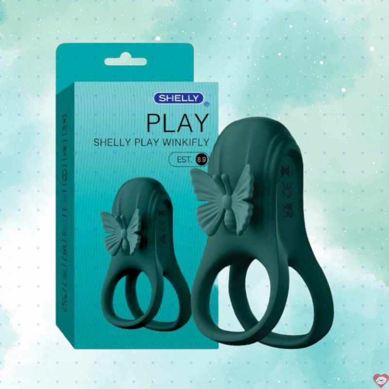 Vòng rung Shelly Play Winkifly kéo dài thời gian cảm xúc mạnh 