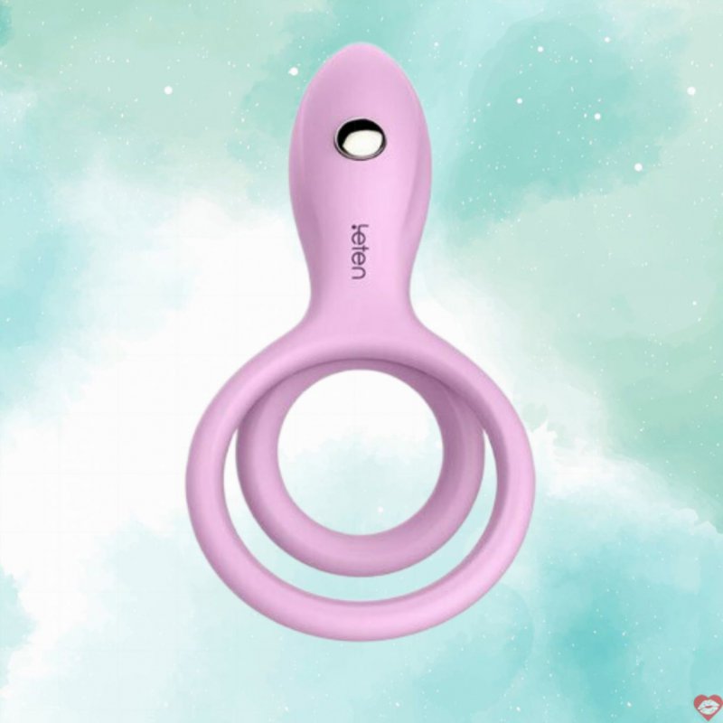 Vòng Rung Điểm G Leten Có Quai Đeo Và Lưỡi Liếm - SHP970