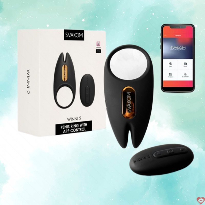 Vòng rung điều khiển từ xa qua App Svakom Winni 2 - USA