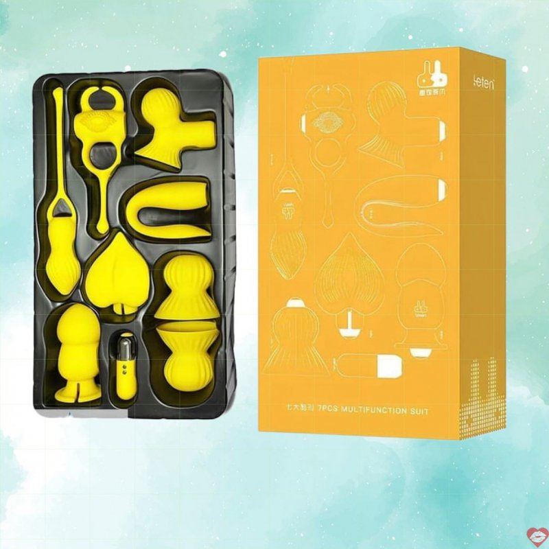 Máy rung tình yêu đa năng có 7 món phụ kiện Leten MultiFunction Suit