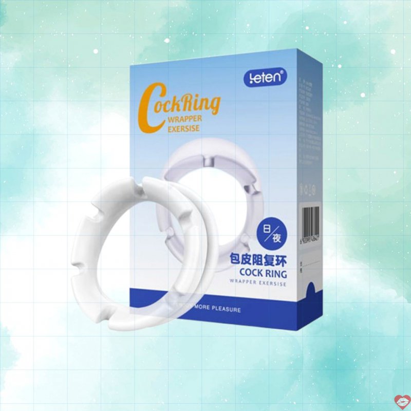 Vòng đeo cậu nhỏ chống hẹp bao quy đầu Leten Cock Ring Wrapper Exercise