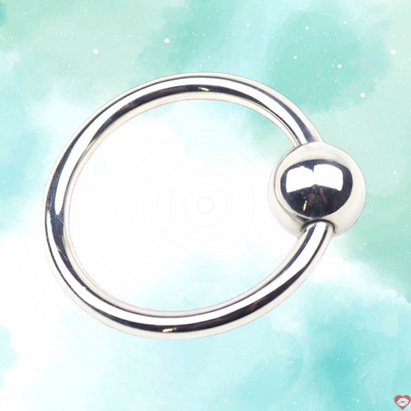 Vòng đeo dương vật inox 1 bi
