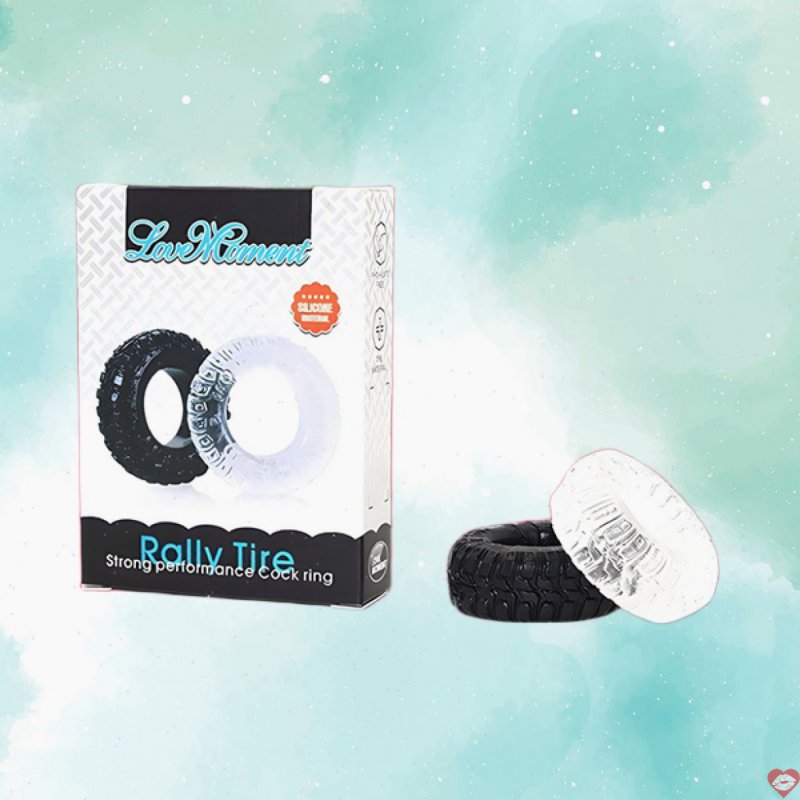 Vòng đeo chống xuất tinh sớm Rally Tire silicon mềm mịn