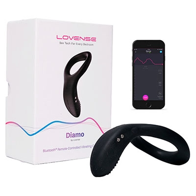 Vòng rung Lovense Diamo cao cấp điều khiển từ xa qua app kích thích