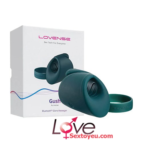 Lovense Gush máy rung dương vật điều khiển app sạc USB cao cấp