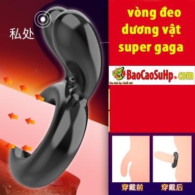 Bộ vòng đeo dương vật Super Gaga tăng kích thước hiệu quả