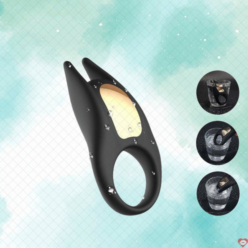 Vòng đeo dương vật Head Horn rung đa năng nhỏ gọn