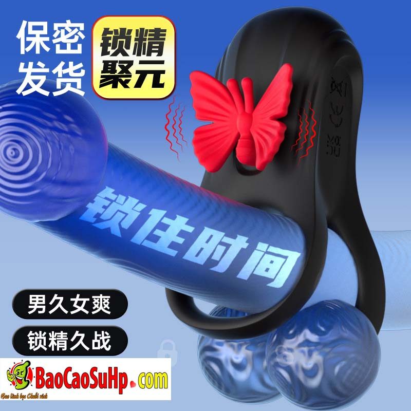 Vòng đeo dương vật Aphra Butterfly Ring 10 chế độ rung cao cấp