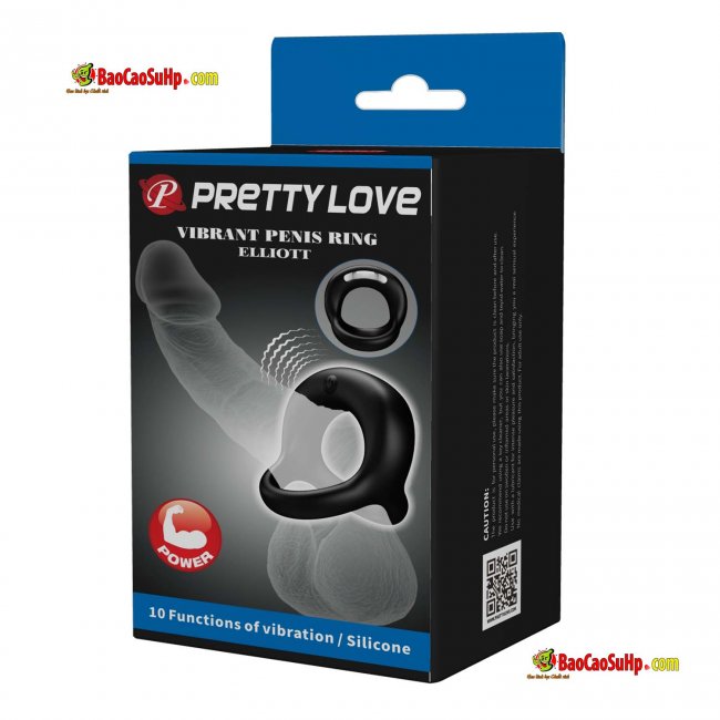 Vòng Đeo Dương Vật Rung PRETTY LOVE ELLIOTT kích thích giữ lửa tình yêu