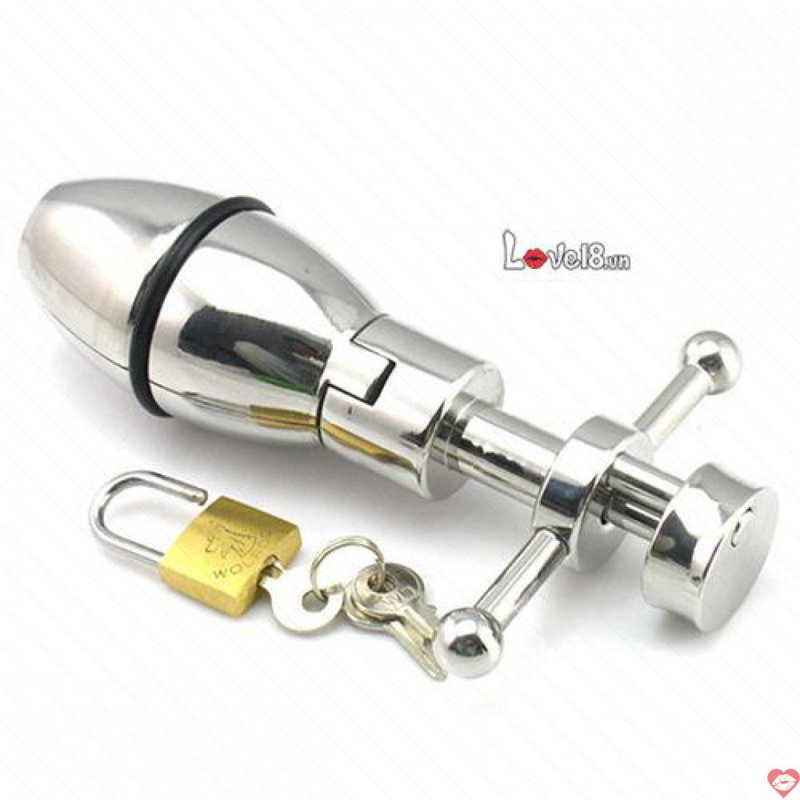 Khoá giãn nở hậu môn inox 304 an toàn kích thích khoái cảm cực mạnh 