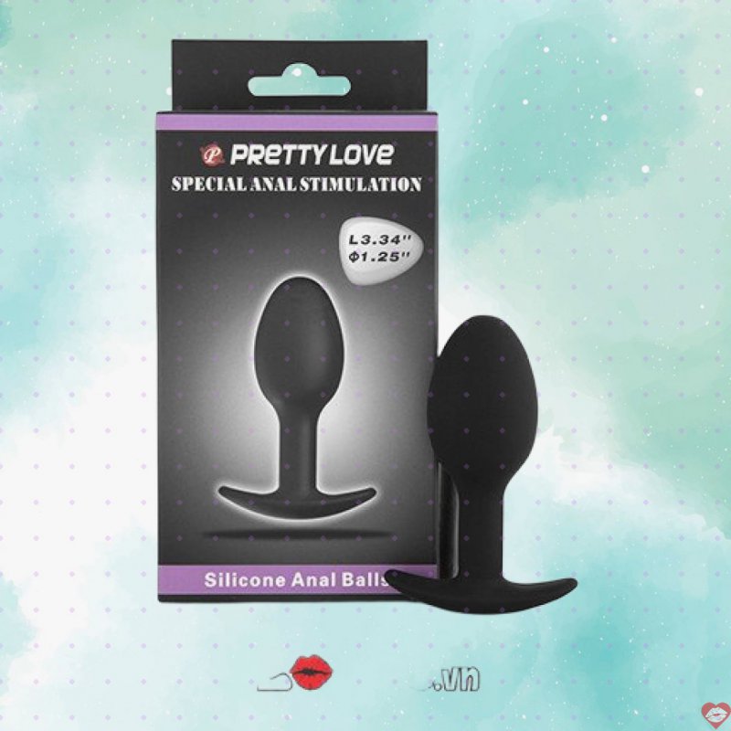 Phích cắm hậu môn bi Prettylove kích thích bạo dâm đồng tính nam nữ an toàn 