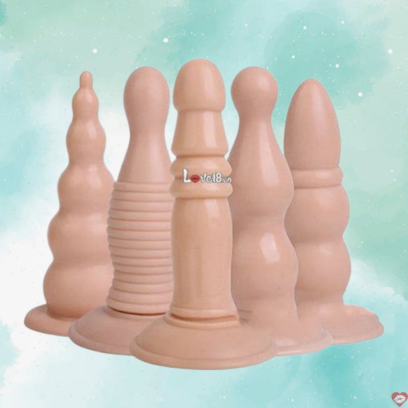 Butt Plug cắm hậu môn hít tường size lớn silicon bền đẹp dễ vệ sinh 
