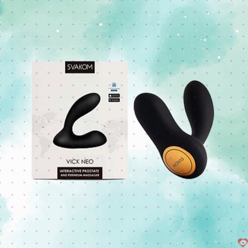 Dụng cụ kích thích hậu môn Svakom Vick Neo rung điều khiển từ xa 