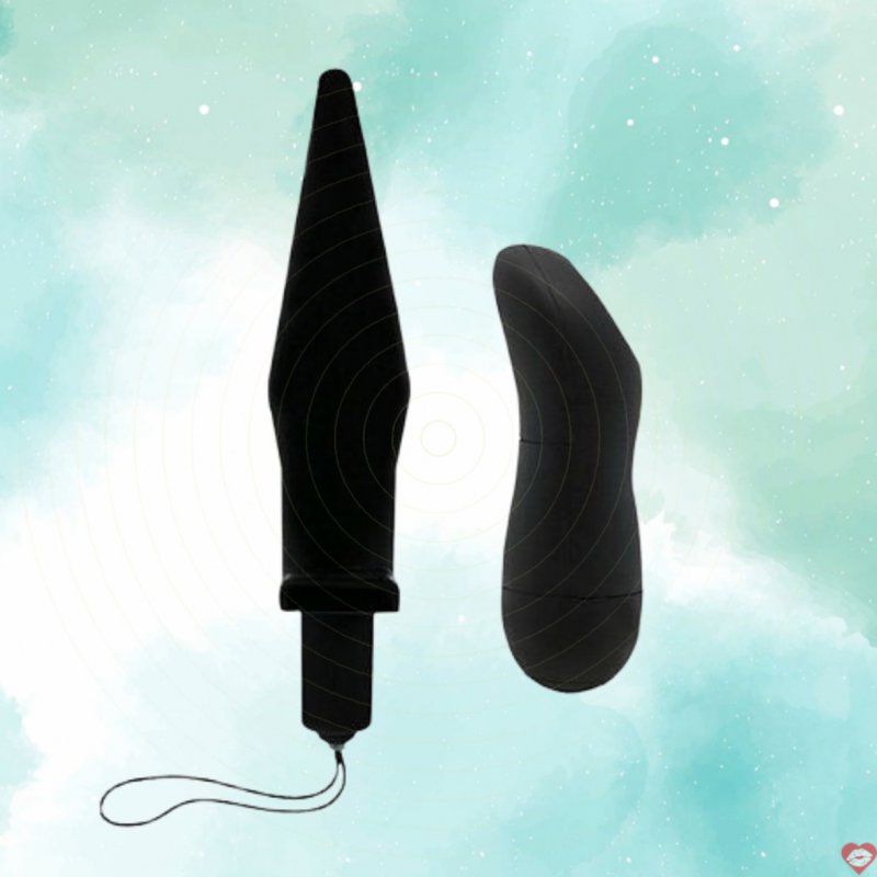 Trứng rung kích thích hậu môn Butt Plug điều khiển từ xa
