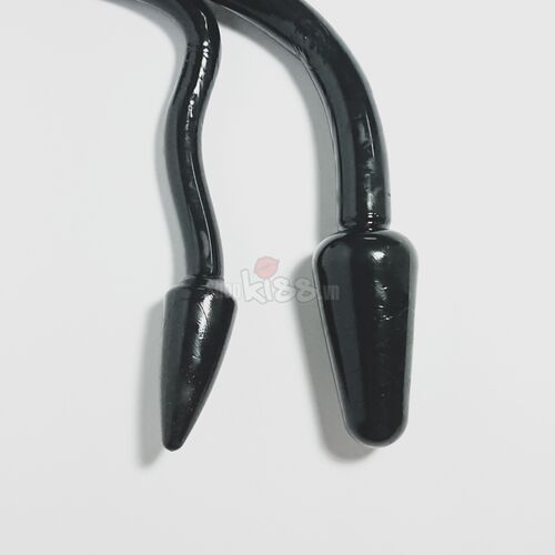 Dương vật đen 2 đầu USA FAAK silicon cao cấp cho Gay Les siêu mềm
