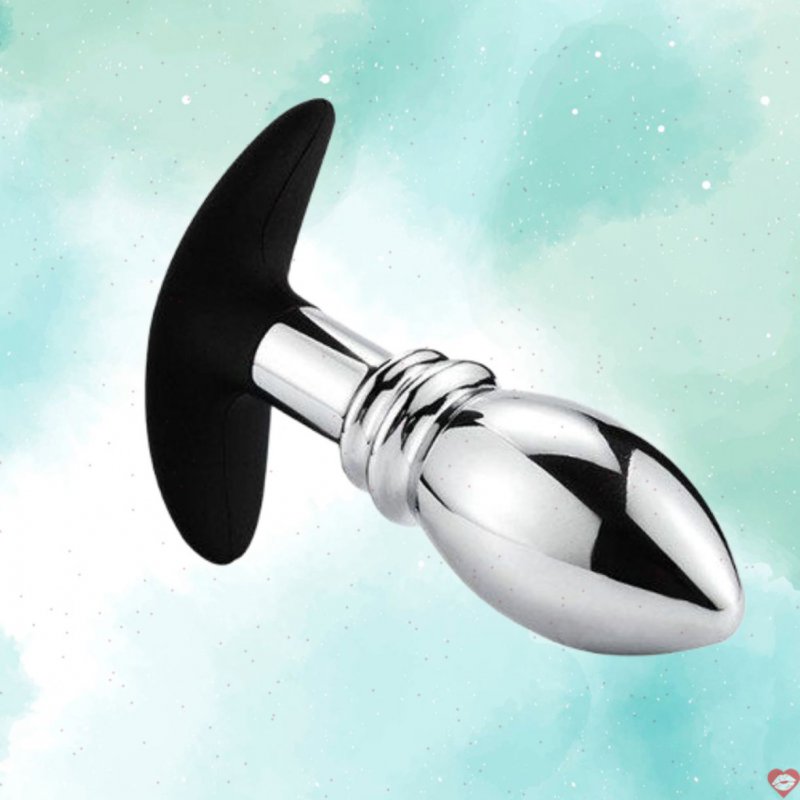 Bộ 5 dụng cụ kích thích hậu môn kim loại silicon an toàn cho gay nam