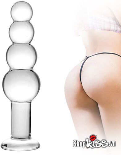 Dụng cụ thủy tinh kích thích hậu môn cao cấp hấp dẫn gay