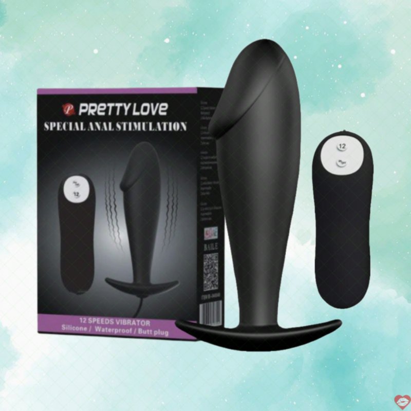 Trứng rung hậu môn Pretty Love Butt Plug