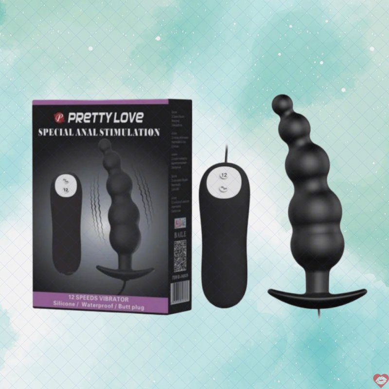 Trứng rung hậu môn Pretty Love Special Anal Stimulation chuỗi