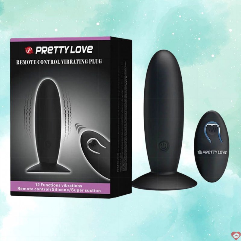 Que rung kích thích hậu môn Pretty Love Remote Control Vibrating Plug