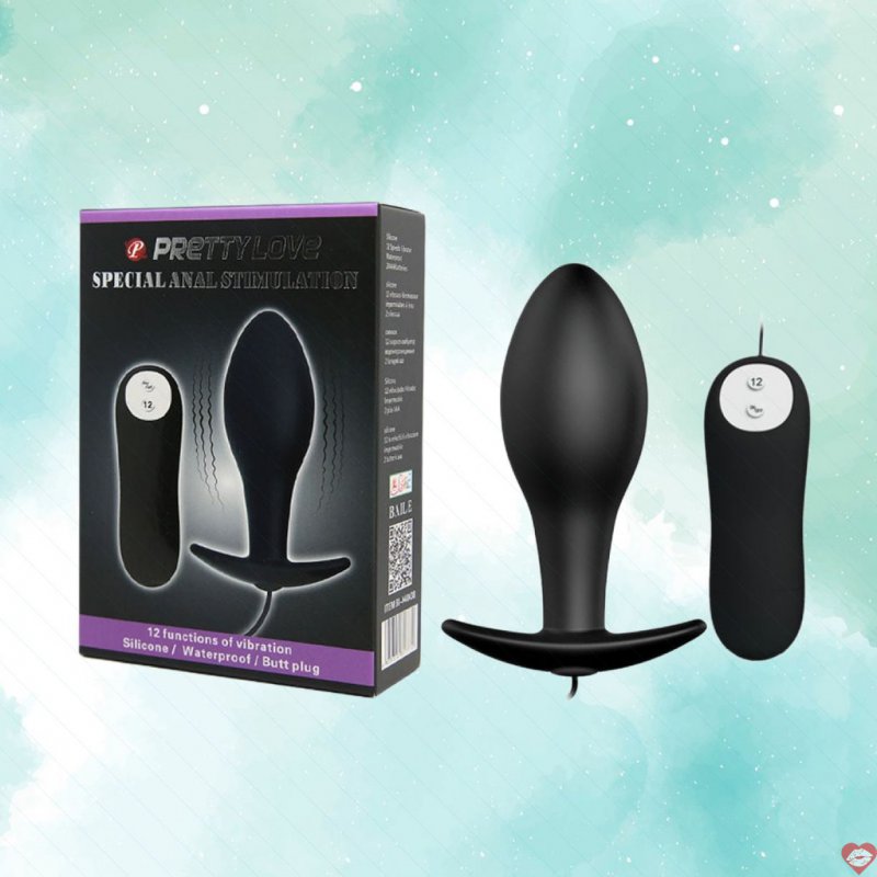 Trứng rung hậu môn Pretty Love Special Anal Stimulation trơn