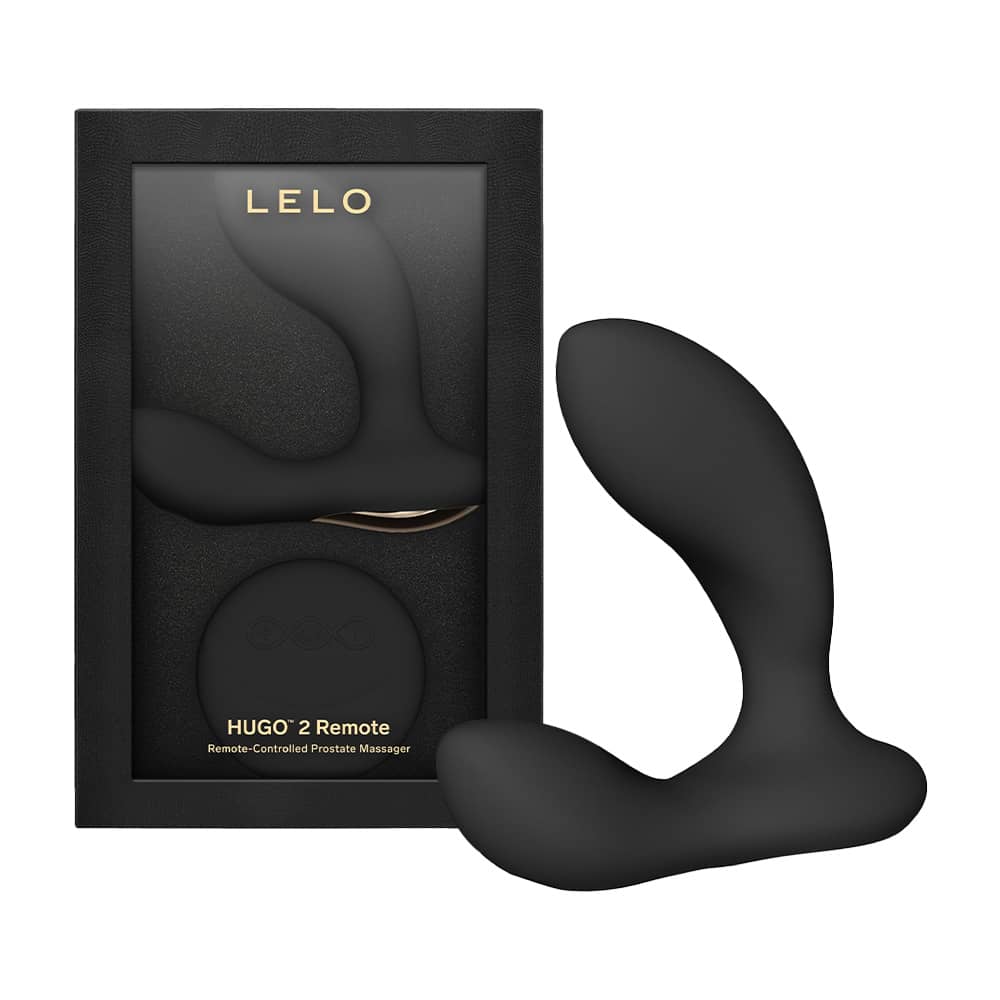 Máy massage tuyến tiền liệt Lelo Hugo 2 Remote Black cao cấp mua ngay