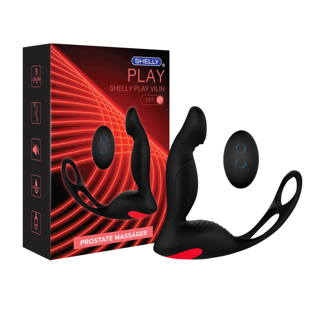 Máy massage tuyến tiền liệt Shelly Play Vilin 9 chế độ rung hấp dẫn