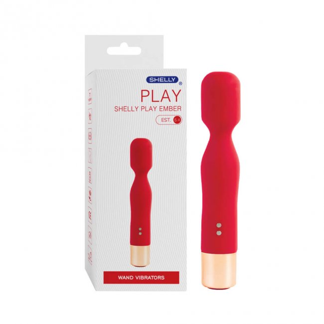 Máy massage Shelly Play Ember rung mạnh mẽ sâu lắng cao cấp