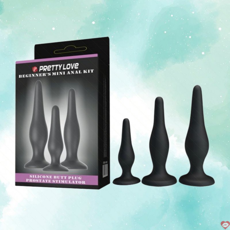 Bộ dụng cụ kích thích hậu môn Pretty Love Mini Anal Kit