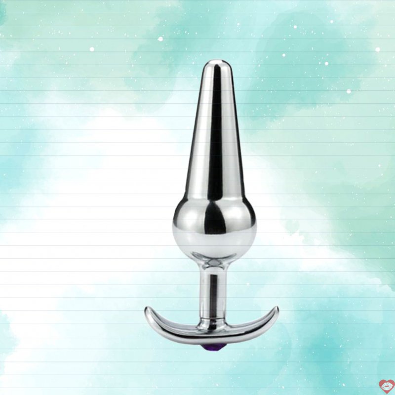 Phích inox cắm hậu môn Anal Plug Stainless 11