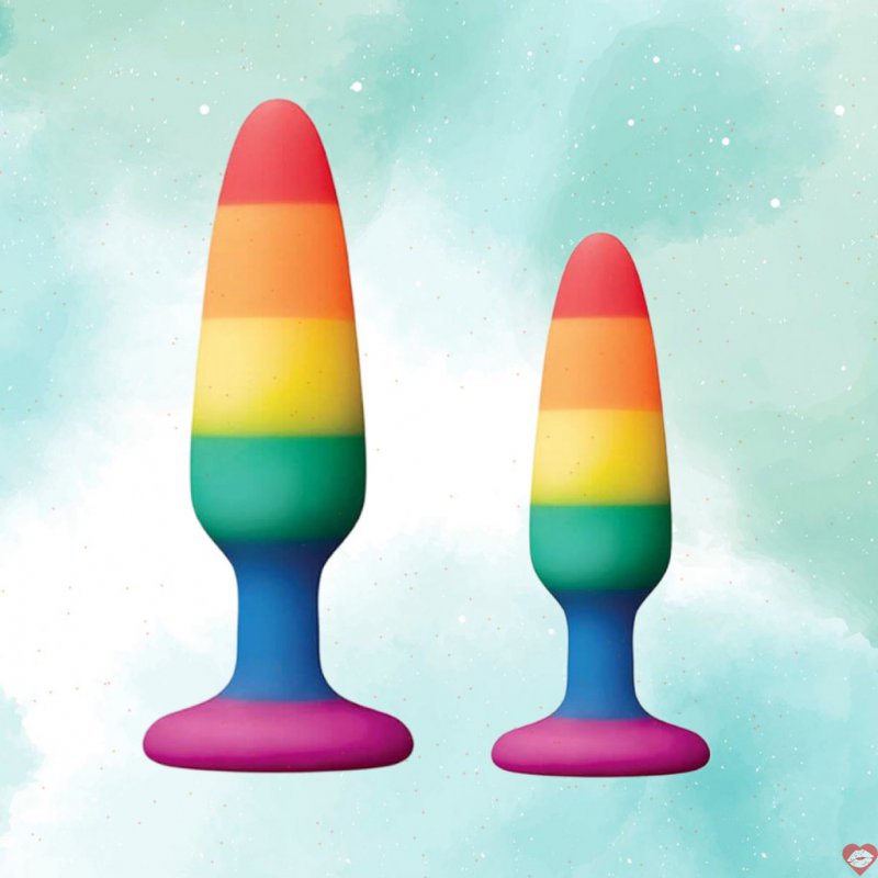 Phích cắm hậu môn Rainbow Mini