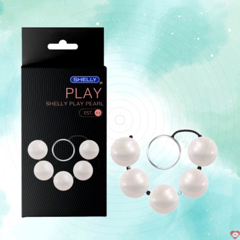 Chuỗi ngọc trai kích thích hậu môn Shelly Play Pearl