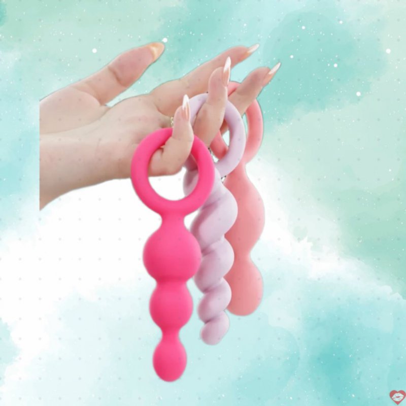 Satisfyer Booty Call đồ chơi hậu môn 3 món