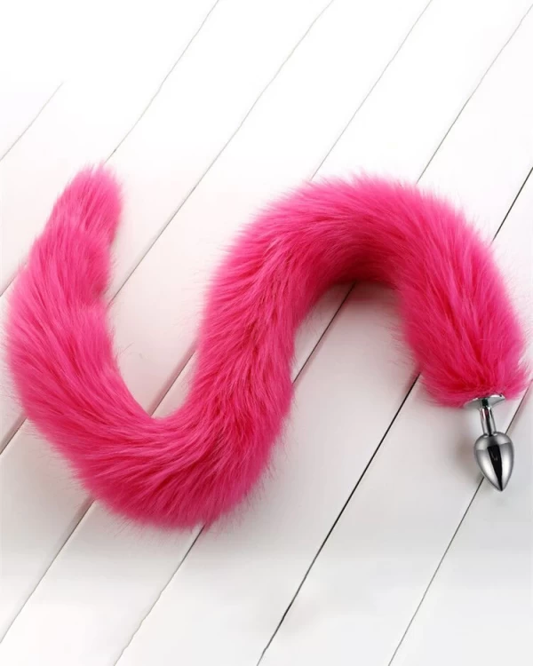 Cosplay đuôi cáo dài 80cm phích cắm hậu môn hợp kim nhôm