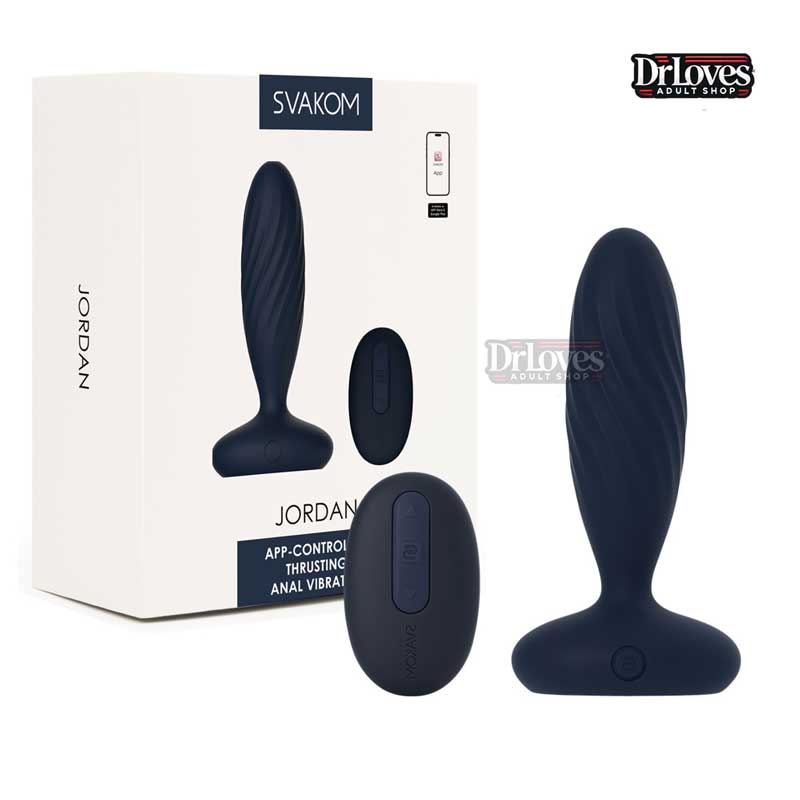 Máy Rung Svakom Jordan 7 Chế Độ Rung Thụt Điều Khiển App Silicone Mềm