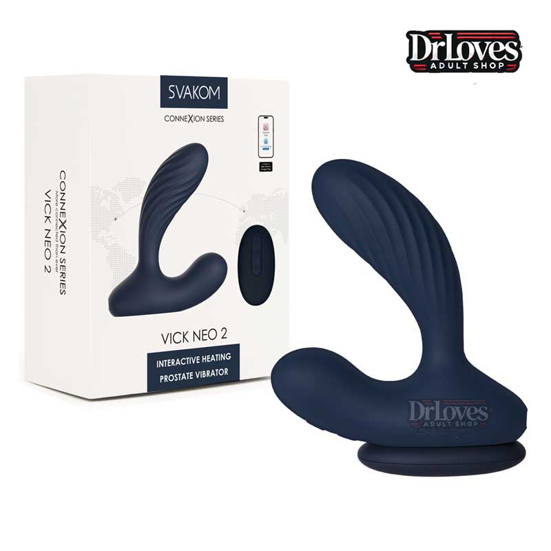 Máy massage hậu môn Svakom Vick Neo 2 chống nước 25 kiểu rung