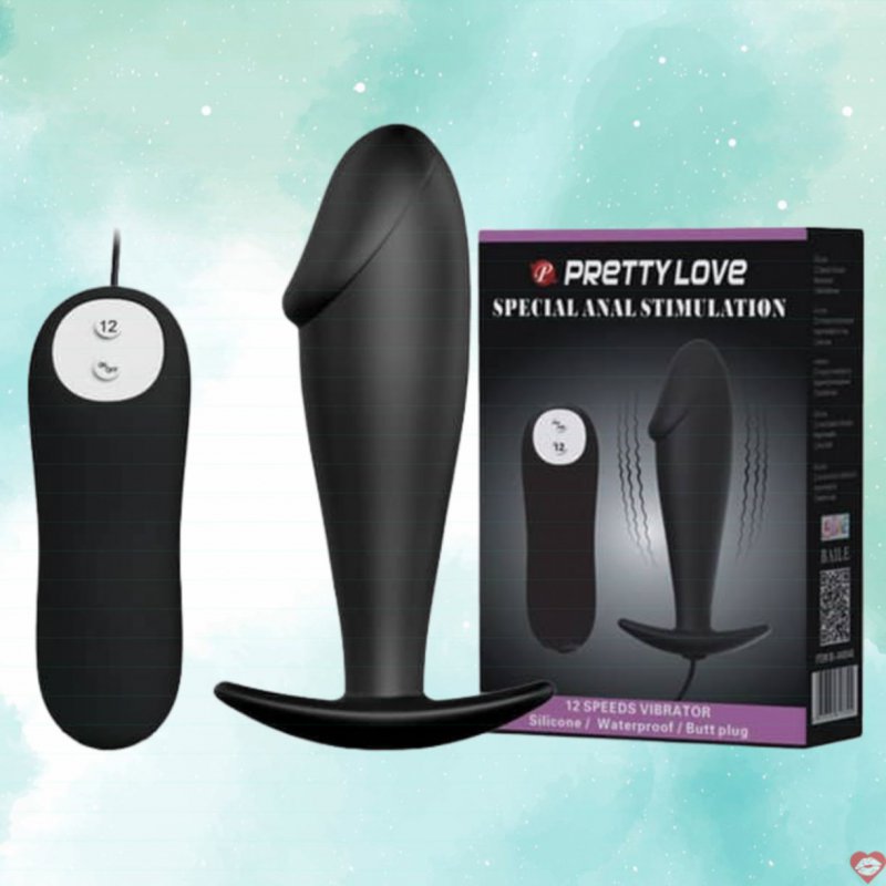 Trứng Rung PrettyLove 2in1 Kích Thích Hậu Môn Và Điểm G – 12 Chế Độ