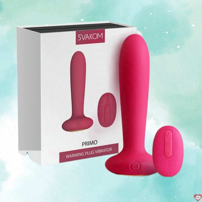 Sextoy hậu môn cao cấp Svakom Primo có sưởi ấm