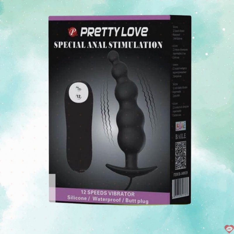 Pretty Love Special Anal máy massage hậu môn có rung 12 chế độ