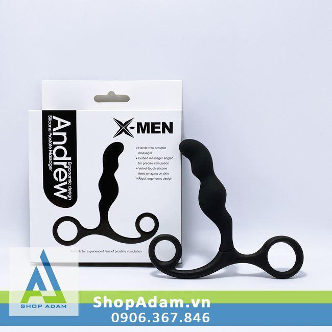 Dụng cụ kích thích hậu môn Xmen silicon mềm mại độc đáo