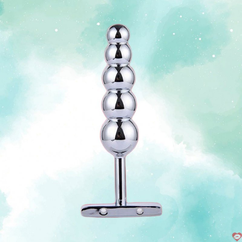Chuỗi hạt kích thích hậu môn inox 5 bi