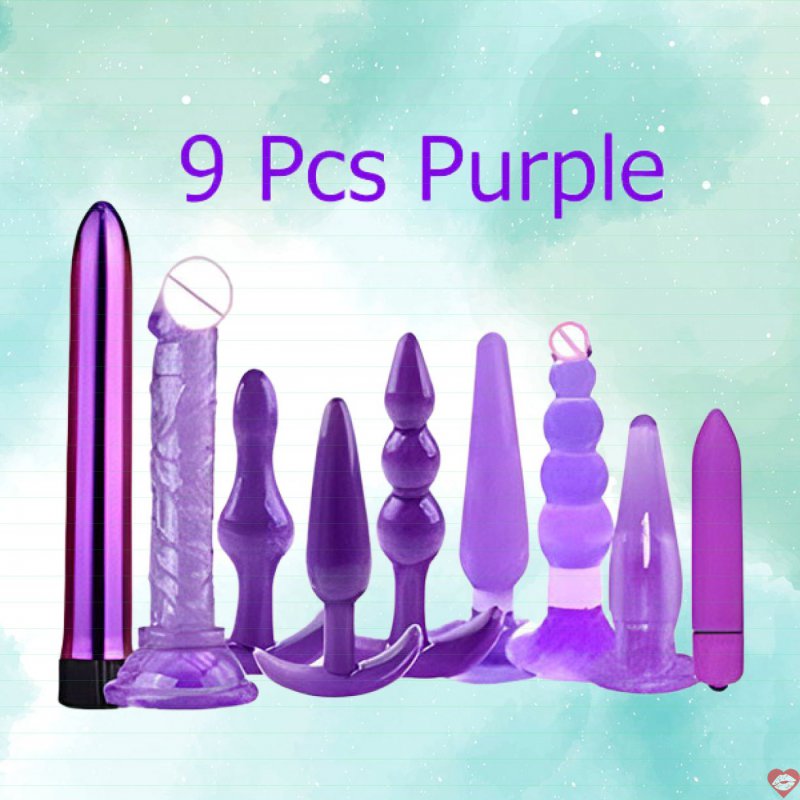 Bộ đồ chơi hậu môn set 9 món cho bạn tha hồ khám phá