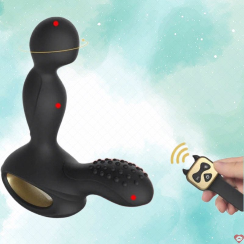 Máy kích thích hậu môn CAKO rung ngoáy điều khiển xa