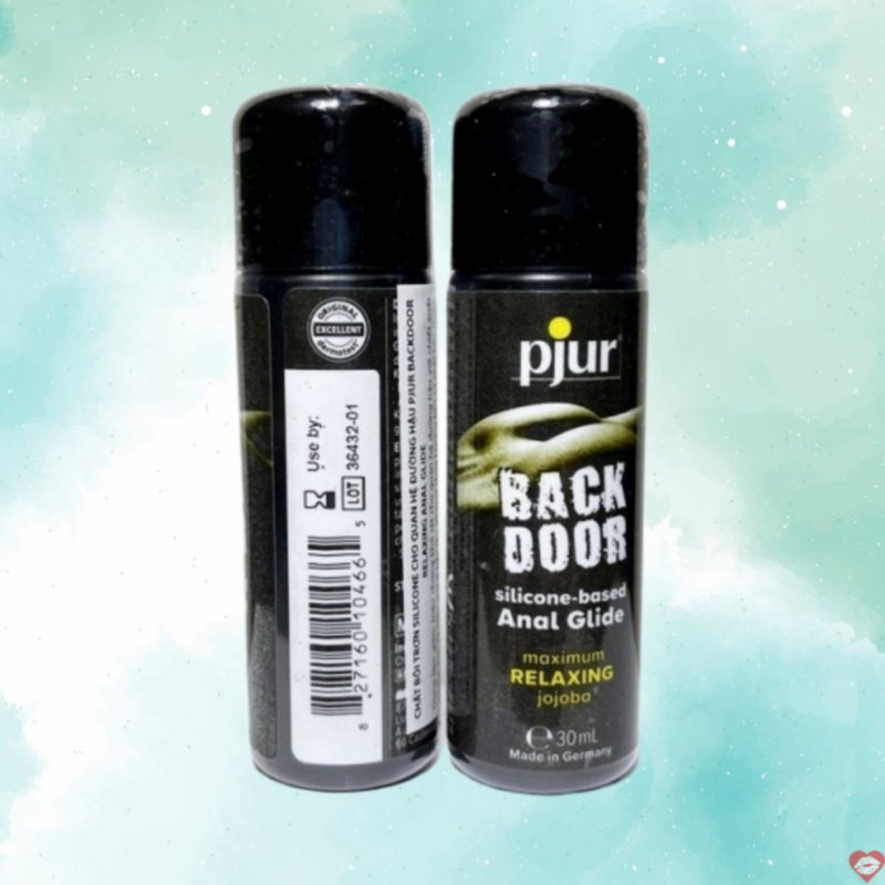 Gel bôi trơn hậu môn gốc silicon Pjur Back Door 100ml