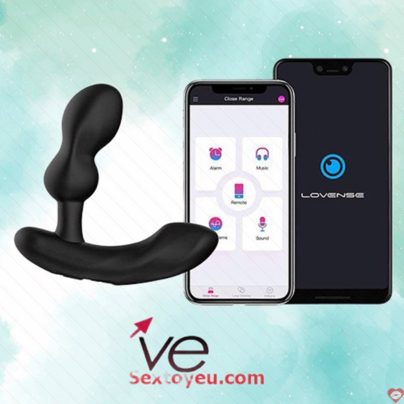Máy rung hậu môn cao cấp Lovense Edge 2 điều khiển thông minh qua app