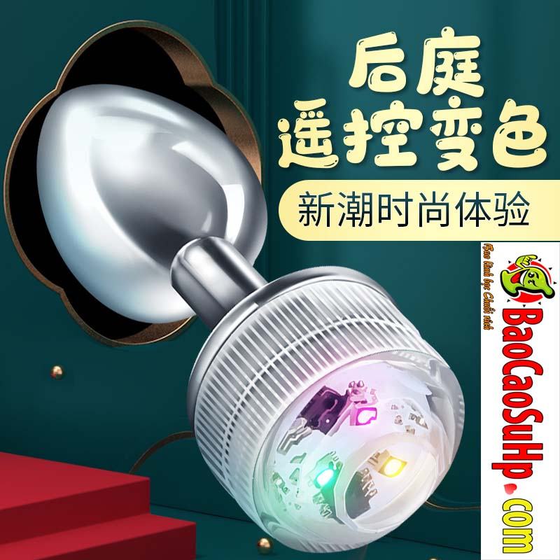 Sextoy thụt mông led 7 màu độc đáo tăng khoái cảm kích thích